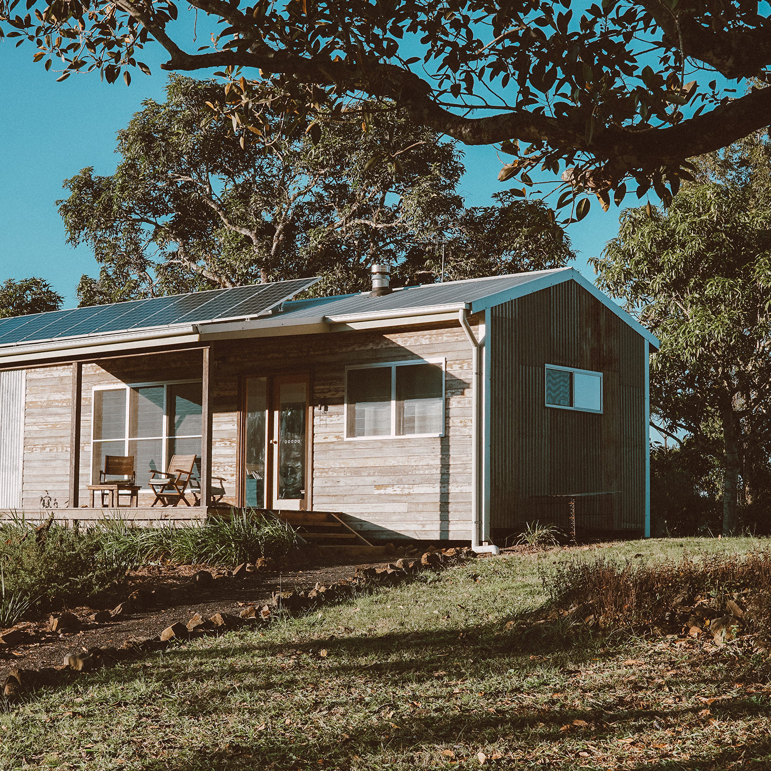 Off-grid solar installation